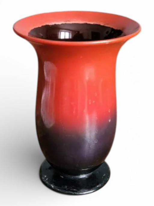 Saint Prex Glasvase, Schweiz, Art déco, 1930er Jahre