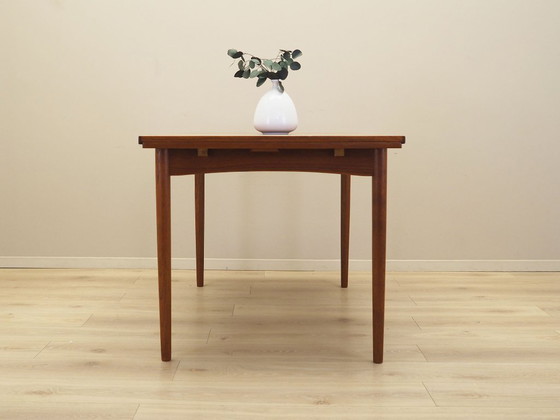Image 1 of Table en teck, design danois, années 1960, fabriquée au Danemark