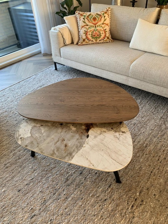 Image 1 of Urbino Small (Ceramic Tundra, marble look) 31 x 90 x 62cm