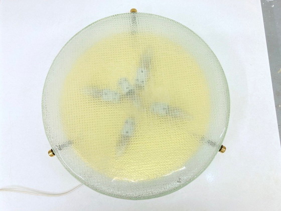 Image 1 of XXL plafondlamp uit de jaren 70/80, VM Vetri Murano