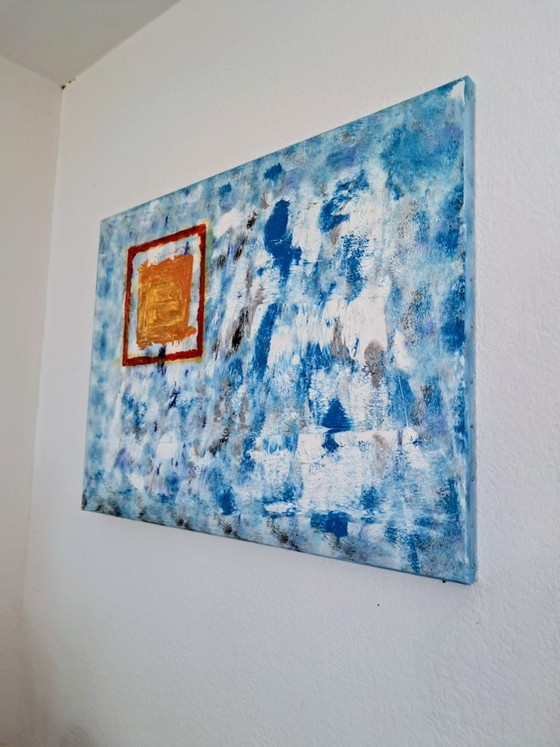 Image 1 of Enzo SAN MARCO - Squares in the infinity - Artist painting