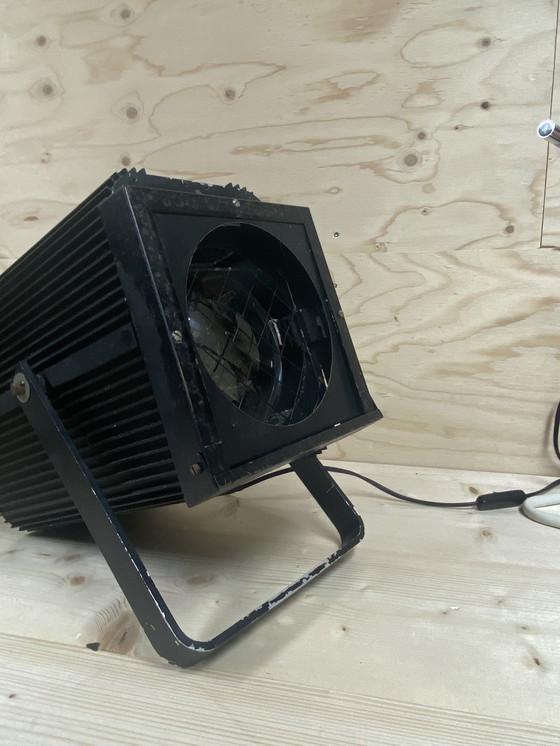 Image 1 of Lampe de théâtre vintage - accroche-regard - maintenant avec ampoule à économie d'énergie