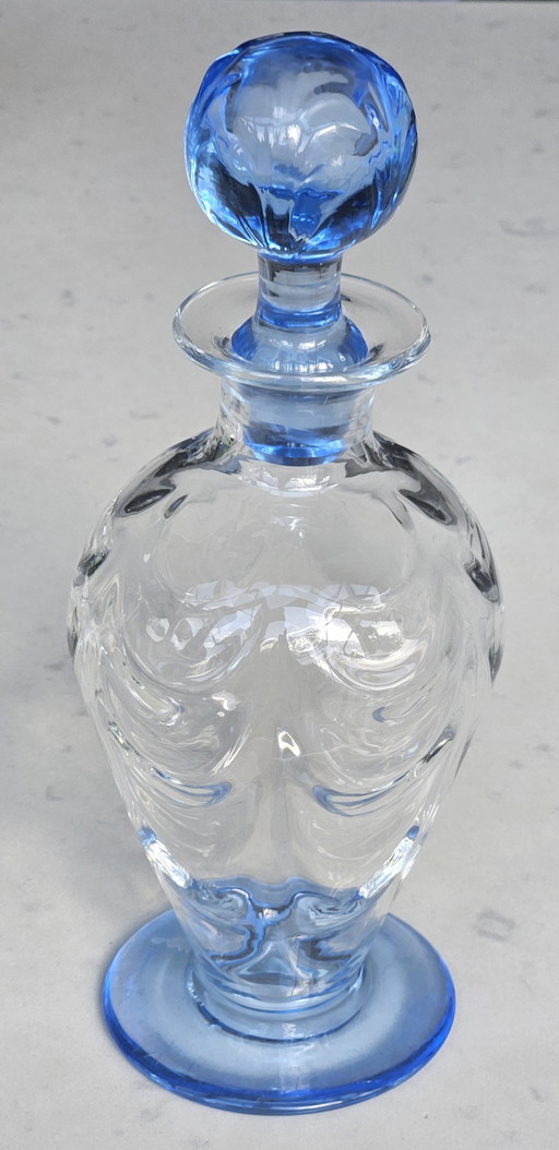 Thomas Webb Decanter Die Blaue Welle