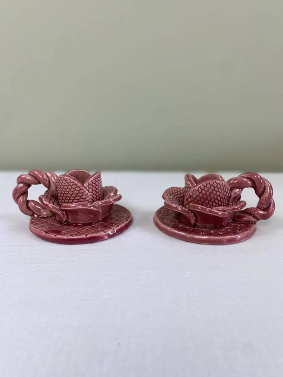 Portavelas de flores – Porcelain, Vintage (photo 11 of 11)