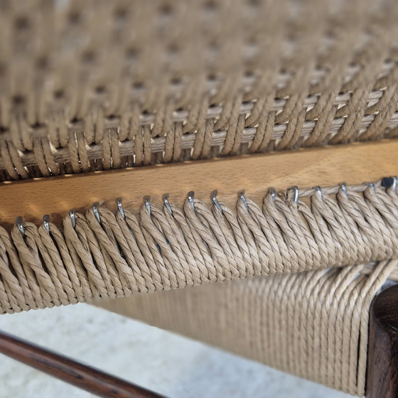 Image 1 of H.W. Klein, Bramin sillas danesas de cuerda de papel de los años 60