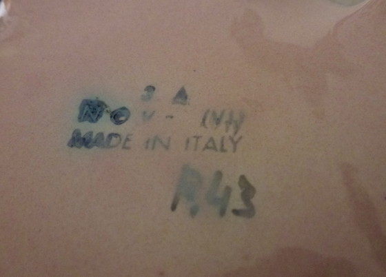 Image 1 of Magnifique bonbonnière italienne vintage / plat couvert – 1960