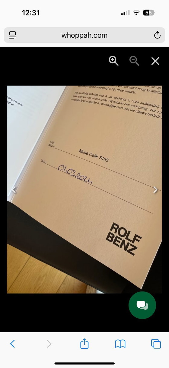 Image 1 of Rolf Benz 2.5 seater excellent
