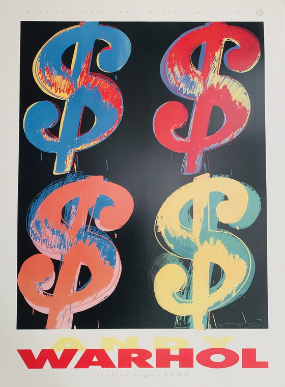 Image 1 of Andy Warhol, Gesigneerd Met Registratie In Impressum Copyright 'De Andy Warhol Foundation For The Visual Arts, Inc.' Offsetlitho