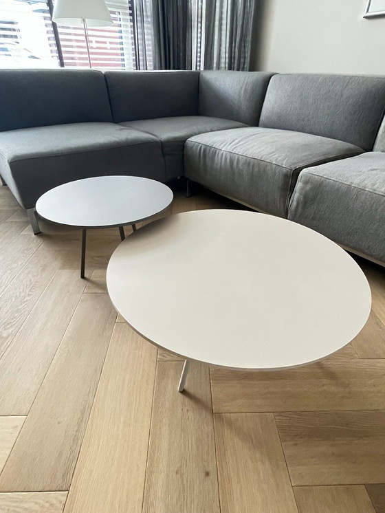 Image 1 of Metaform salontafelset – model DP (wit + grijs) – keramiek