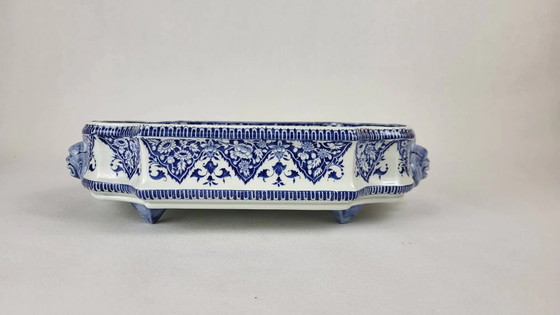 Gien ceramic basin from the 20th century – Plant pot, Porcelain (photo 11 of 12)