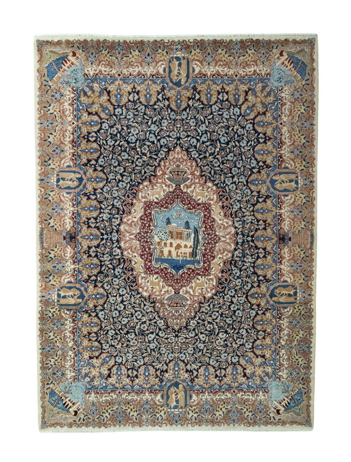 Tapis d'Orient Kashmar noué à la main - 344 X 247 cm