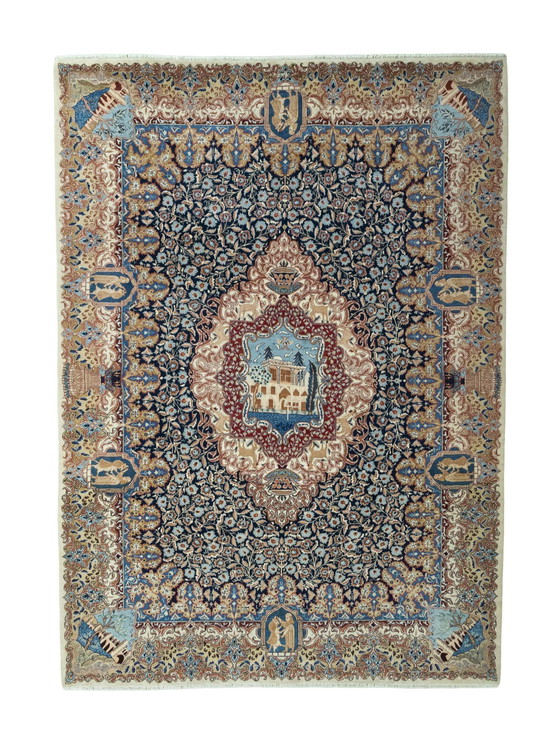 Image 1 of Tapis d'Orient Kashmar noué à la main - 344 X 247 cm