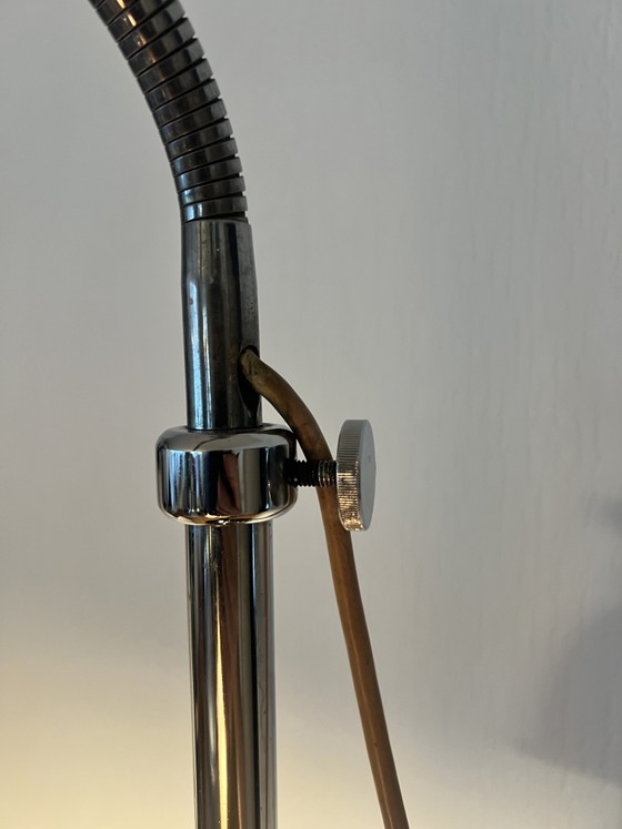 Originele Bauhaus-stijl vloerlamp, jaren 30 (Christian Dell) – Vloerlampen, Chrome, Metal (photo 6 of 11)