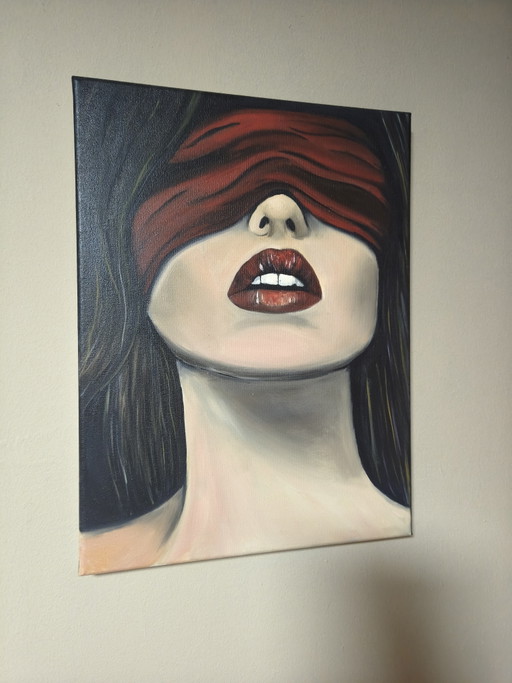 Erotic painting – schilderijen tekeningen, Canvas (photo 2 of 5)
