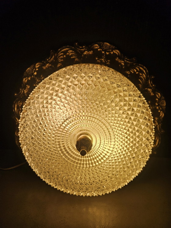 Image 1 of Hollywood Regency Ceiling Lamp 60s/70s
