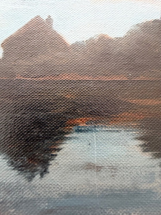 Image 1 of Dolman.A – Moonlit Night, Painting, Netherlands