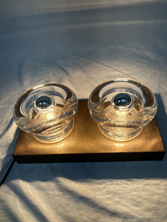 Image 1 of Appliques Murales Vintage Space Age par Gebrüder Cosack Leuchten