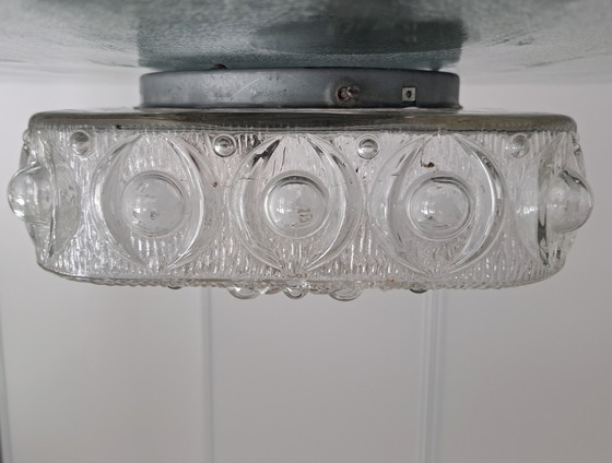 Image 1 of Personal de montaje empotrado de vidrio con burbujas de hielo