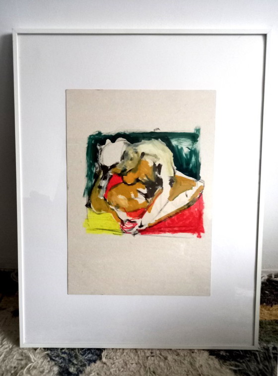 Image 1 of Modeltekening expressief (figuratief/abstract)