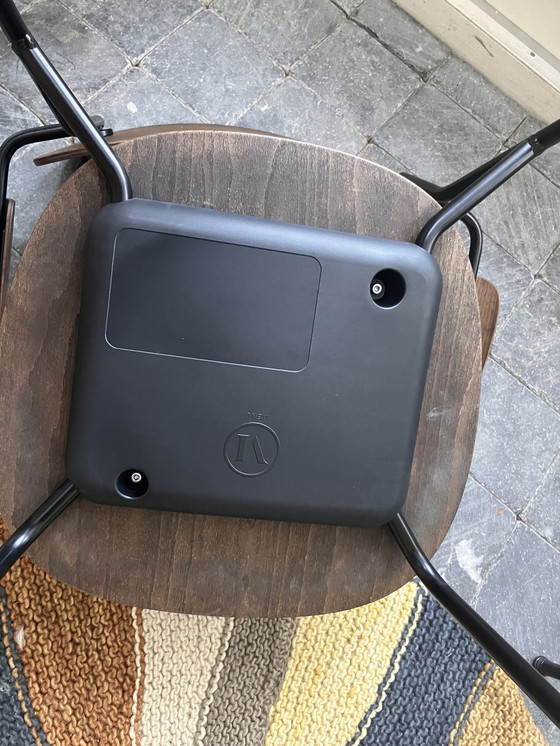 Image 1 of 2x Audo Copenhagen Co Eetkamerstoel Met Arm Eiken Zwart