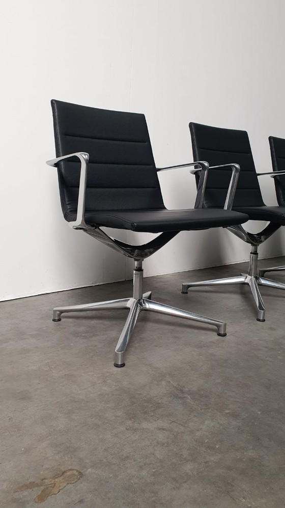 Image 1 of 4x Valea Elle 408 design office chair ICF