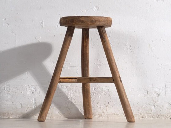 Antique handmade stool (c.1900) #22 (photo 12 of 16)