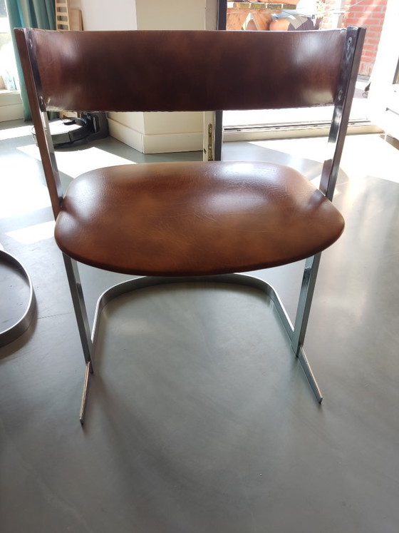 6 sedie da tavolo in pelle – Sedie da pranzo, Leather, Metal (photo 9 of 12)