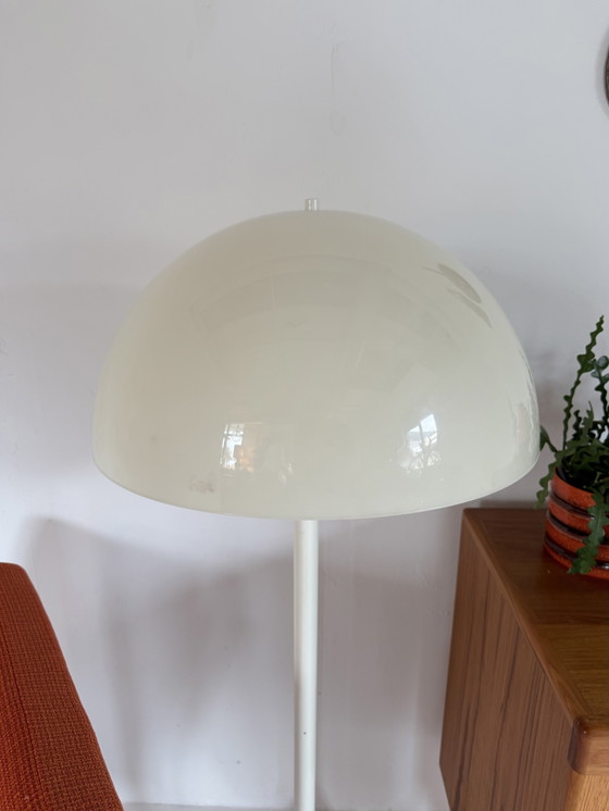 Vintage ‘Trixel’ Mushroom Vloerlamp, Lyfa Denemarken ‘70 – Vloerlampen, Metal, Plastic (photo 5 of 13)