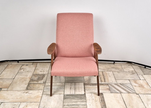 Sillón vintage de Jaroslav Smidek para TON, década de 1960, Checoslovaquia.