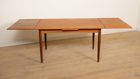 Image 1 of Vintage dining table | Extendable | Teak | 130 cm