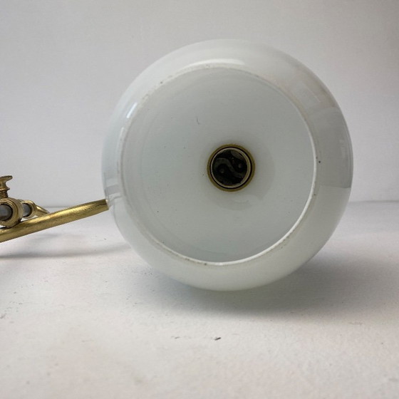 Image 1 of ANCIENNE LAMPE DE BUREAU MONTE ET BAISSE  VINTAGE