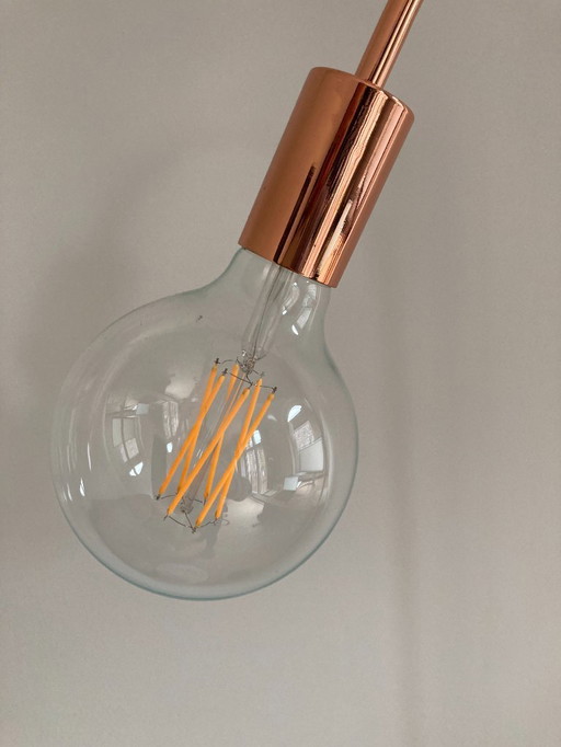 Floor lamp, brand Made, model Octavia, copper