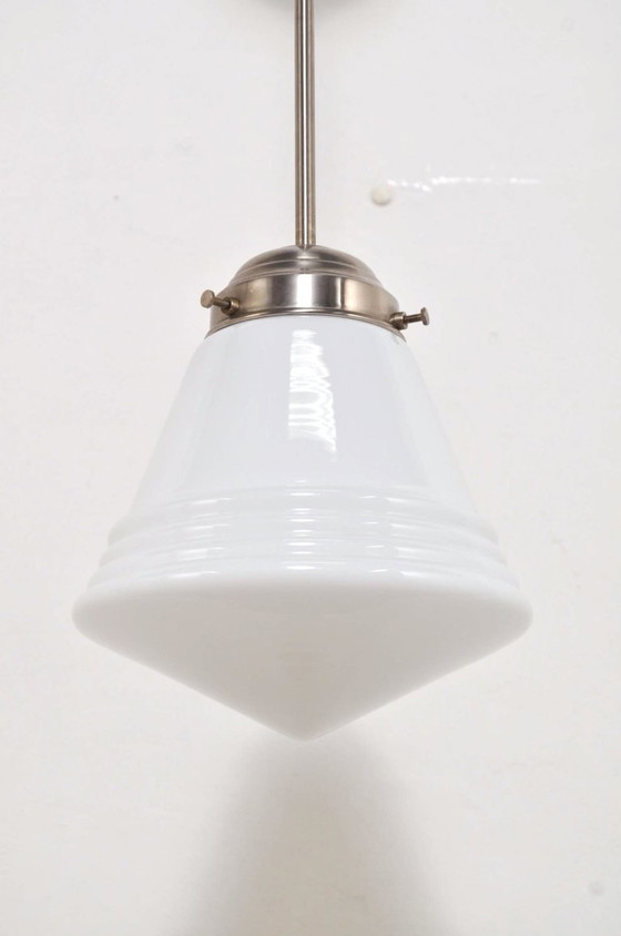 Lampada a sospensione vintage stile Art Déco – Lampade a sospensione, Metal (photo 7 of 7)