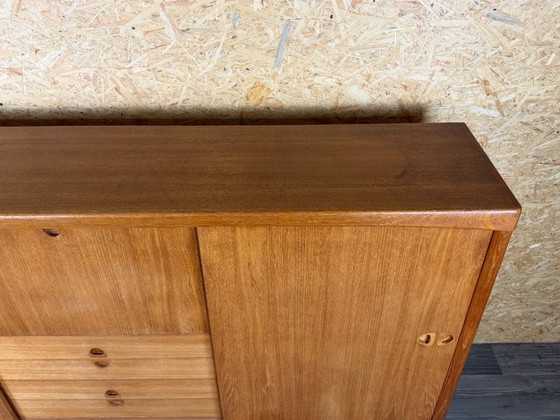 60s 70s Teak Sideboard Highboard H.W. Klein Bramin Danish Modern Design – High Boards, Wood (photo 8 of 20)