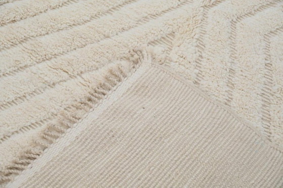 Image 1 of Minimalistischer marokkanischer Beni Ourain Teppich 3X2