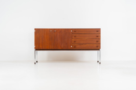 Image 1 of Modernist Sideboard in Teak (Belgium, 1950s)