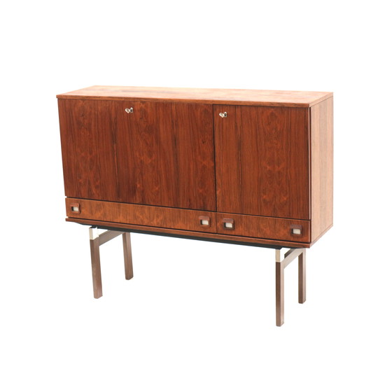 Image 1 of Vintage bar cabinet / sideboard / hallway cabinet / wall unit by Fristho from the 1960s