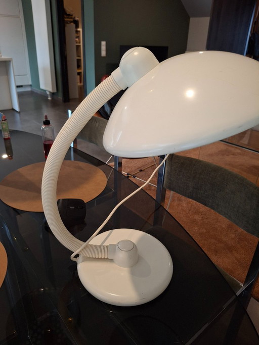 Space Age Hustadt Leuchten Desk Lamp V3928/01 – Germany, 1970s/80s – B-Leuchten, tafellampen, Metal (photo 2 of 6)