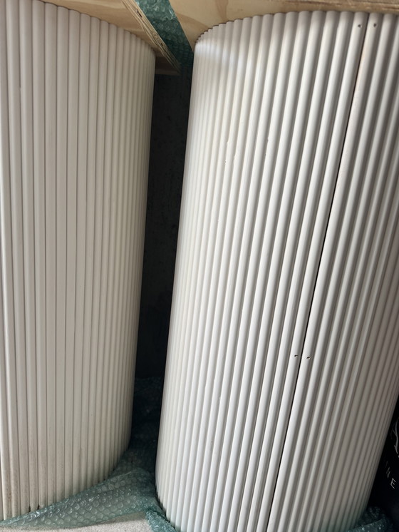 Image 1 of Round table legs wood relief x2