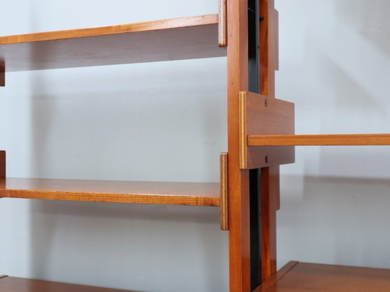 Image 1 of Mid-Century Italian teak bookcase / room divider AV Arredamenti 1960s