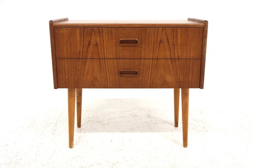 Scandinavische teakhouten ladekast, Zweden, 1950