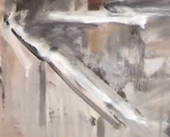 Image 1 of Original Ölgemälde Berlin von Herbert (Jimmy) Weitemeier  (Black Friday)