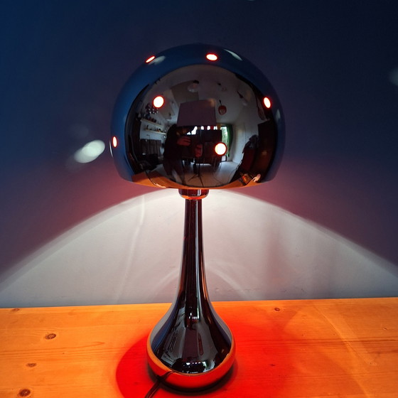 Image 1 of Speelse 80's mushroom design tafellamp 