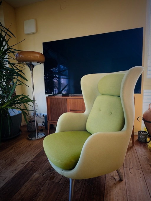 Fauteuil vert vintage RO Original de Jaime Hayon pour Fritz Hansen