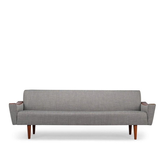 Image 1 of Dänisches graues 3-Sitzer-Sofa im Vintage-Stil von Cfc Silkeborg, 1960er Jahre