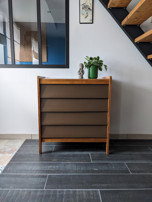 Commode vintage design scandinave 