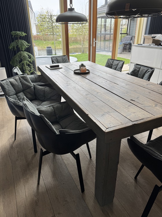 Image 1 of Chaise de salle à manger B&B Italia Husk design 8x Patricia Urquiola