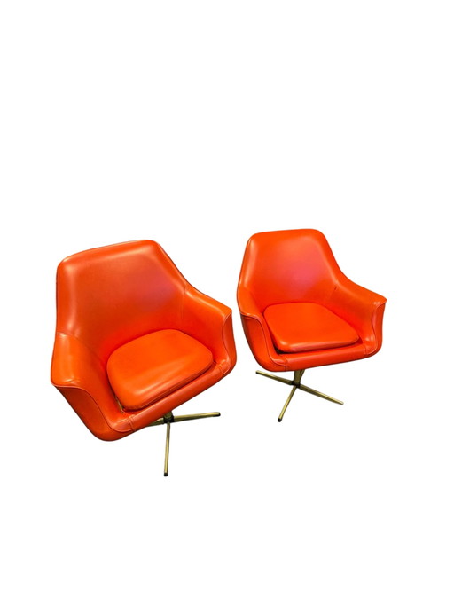 Paire de Chaises Pivotantes