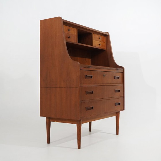 Secretaire in teak di Gunnar Nielsen Tibergaard per Tibergaard, anni '60 – Scrivanie, Legno (photo 5 of 15)