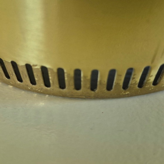 Image 1 of Set of 2 Golden bell lamps by Alvar Aalto, Denmark, 1950s